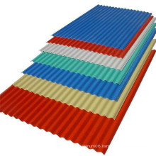 China supplier hot sale Steel Roll Color Coated Wavy Sheet Prepainted Galvanized Steel Roofing Sheet